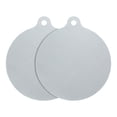 thumbnail image 1 of 2 piezas de alfombrillas protectoras para cocina de inducción, Protector de estufa de inducción, Redondo (Gris), 1 of 6