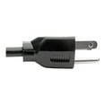 thumbnail image 3 of Eaton Tripp Lite Series Power Extension Cord, NEMA 5-15P to NEMA 5-15R - 10A, 120V, 18 AWG, 15 ft. (4.57 m), Black - Power extension cable - NEMA 5-15 (F) to NEMA 5-15 (M) - AC 110 V - 4.6 m - black, 3 of 4