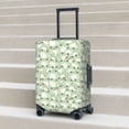 thumbnail image 4 of Cauagu Cute Frog Print Travel Luggage Cover,Travel Dust-proof Suitcase Cover Softside Suitcase Protector for 18-32inch,Not Included Suitcase, 4 of 8