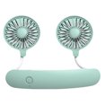 thumbnail image 1 of Ventilador cuello USB Bsvklp Perezoso 1200mAh verde, 1 of 9