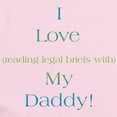 thumbnail image 2 of CafePress - Daddy's Legal Briefs Infant Bodysuit - Baby Light Bodysuit, Size Newborn - 24 Months, 2 of 4