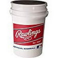 thumbnail image 3 of Rawlings | 6 pk. | 6 Gallon Empty Bucket With Lid | Baseball Ball Bucket, 3 of 3