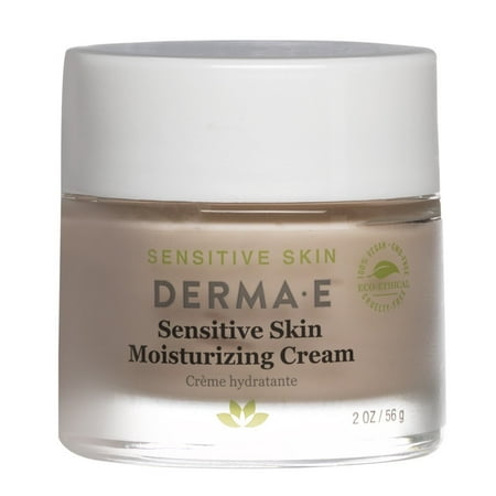 Derma E Sensitive Skin Moisturizing Cream, 2 Oz