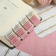 thumbnail image 3 of Mr. Pen- Catholic Bible Tabs for Women and Men, 160 pcs, 80 Pink Leather Bible Tabs with Gold Foil Lettering, 3 of 7