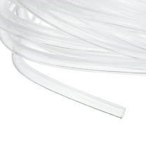 Uxcell Clear Tubing, 0.8mm ID x 1.5mm OD - 15ft Tube Lightweight Vinyl Hose, Transparent Flexible Plastic Water Tubing for Air Oil Water Transfer Aquarium Irrigation