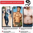 thumbnail image 4 of corde Sauter Adulte Fitness Corde Sauter Entrenamientos De Gimnasio Y Entrenamiento Al Aire Libre Para Quemar Grasa Boxe, Ejercicios De Mma Speed ​​Fitness Cordes Sauter Lestes, 4 of 5