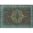 thumbnail image 1 of Ahgly Company Indoor Rectangle Persian Light Blue Traditional Area Rugs, 2' x 4', 1 of 4