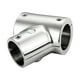 thumbnail image 2 of Accesorios de de material acero inoxidable 316 7/8 "90  degree Cubierta de mano en T Herramienta de hardware pulido ajustable 3 vías Sharpla  Accesorio en T para barandilla de barco, 2 of 7