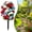 Z-1-2-Dark Blue, variant on White Blue and Red Eucalyptus Decorative Flowers, Independence Day Courtyard Decoration Flowers, 4th of July Artificial Garden Flowers for Independence Day Outdoor Yard Decor 1Pcs