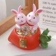 thumbnail image 1 of pitrice Decoration Animal Fashion Storage Box Decor Artificial Boxes Ornament Exquisite Accessory Bedroom Living Home Wall Red Red, 1 of 6