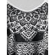 thumbnail image 3 of Talla grande Hombro frío Ciudad floral Impresa camiseta Rosegal Camisetas tallas grandes, 3 of 5