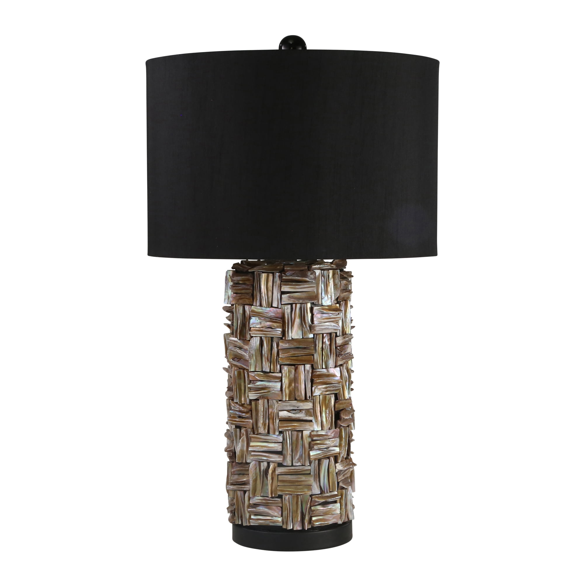 Sagebrook Home Ceramic 26" Basket Weave Table Lamp 50412
