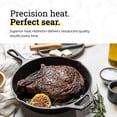 thumbnail image 3 of Seasoned Cast Iron Skillet Set - PFAS-  Cookware for Oven Stove Grill Campfire, 3 of 10