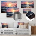 thumbnail image 4 of Designart "Beach Euphony Pointillism" Nautical & Beach Metal Wall Art Prints, 4 of 5