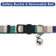 thumbnail image 5 of Pawtitas Multicolor Cat Collar with Safety Buckle and Bell, 5 of 7