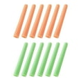thumbnail image 2 of S SERENABLE 12x Trampoline Enclosure Pole Foam Sleeves 15.75 inch Pipe Protector Padding Green and Orange, 2 of 9