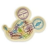 Disney Parks Passport Collection Mickey Attractions Porcelain Plate New