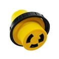 thumbnail image 3 of Marinco RV Accessories KSAO615324, Yellow Plastic 30A Male-30A Twist Lock Female Adapter, 3 of 5