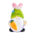 thumbnail image 2 of Easter Gnome Mushrooms Cap Miniature Figurine Whimsical Landscapes Decor Resin Gnome With Mushrooms Hat For DIY Fairys Garden Plants Pot Tabletop Display, 2 of 6