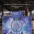 thumbnail image 3 of Bathroom Scale, Highly Accurate Digital Body Scale,Precisely Measures Weight up to 400 lbs-Dreamcatcher On Galaxy Background, 3 of 4