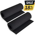 thumbnail image 2 of 2-Pack Black Eva Foam Cosplay Sheets roll, Premium eva Craft Foam 2mm Thick, 13.5" x 49", High Density 86kg/m3 for Cosplay Costume, Crafts, DIY Projects, 2 of 4