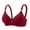 Red, variant on IWRICH Wireless Bras for Women No Underwire Comfort Soft Gathering Bralettes Full Coverage Push up Everyday Bra Red 44