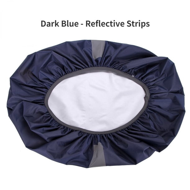 Cubierta de lluvia para mochila, impermeable, camuflaje táctico, senderismo al aire libre, polvo, protección UV, reflectante nocturnadark blue20 l Fivean unisex