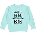 thumbnail image 2 of Inktastic Big Sis Girls New Sister Announcement Toddler Sweatshirt, 2 of 4