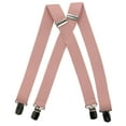 thumbnail image 4 of Petal Peach Boys Suspenders and Bow Tie Set 1 inch X Back, 4 of 7