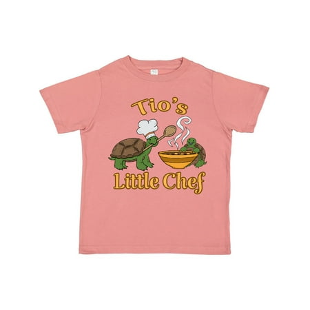 

Inktastic Tio s Little Chef with Cute Turtles Gift Toddler Boy or Toddler Girl T-Shirt