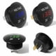 thumbnail image 4 of Gwong Electrónica Coche Universal DC12V - LED redondo 24V Pantalla digital Voltmeter Volt Meder Gauge, 4 of 7