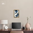 thumbnail image 3 of Snowy Peak Canvas Timeless Abstract Wall Art by Art Remedy, Gold Frame, 10" x 15", 3 of 7
