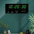 thumbnail image 5 of Reloj despertador digital Zulema Temperatura Calendario Blanco, 5 of 5