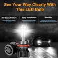 thumbnail image 5 of For Suzuki Equator 2009-2012 Headlights,9007/HB5 LED High/Low Beam and H11 Fog light Bulbs,4pcs, 5 of 11