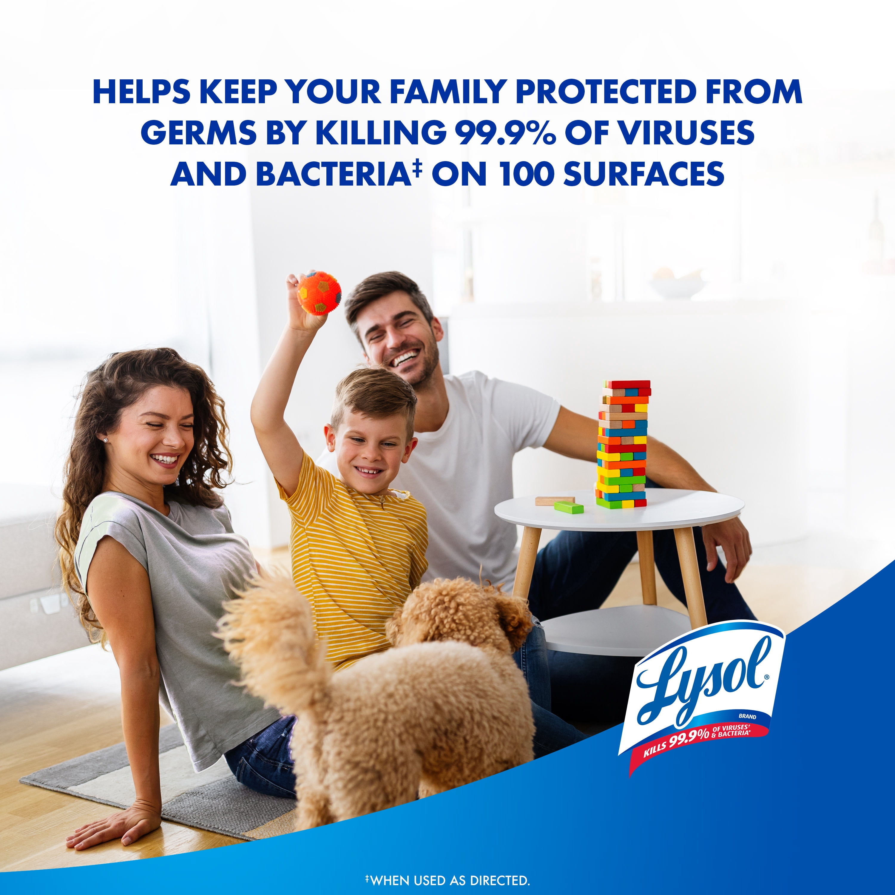Lysol Disinfectant Spray, Sanitizing and Antibacterial Spray, Deodorizer, Crisp Linen, 12.5 oz