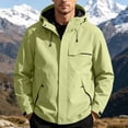 thumbnail image 4 of StSilkitty Rain Jacket for Men Windbreaker Waterproof Hooded Jacket Coat with Pockets Full Zip up Long Sleeve Raincoat, 4 of 9