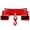 Red - 6600 lbs, variant on LuckyNote 4400 lbs Forklift Mobile Crane Attachment, Heavy Duty Fork Lifting Hoist with Safety Hook & Dual T‑Bolts, Red