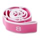 thumbnail image 1 of Banda elástica de resistencia para pilates, fitness latino, yoga y ballet. rosa, 1 of 9