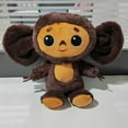 thumbnail image 3 of New Russia Anime Cheburashka Plush Doll Big Eyes Monkey Чебурашка Stuffed Plushie Toys Lovely Appease Pillow For Kids Gifts, 3 of 4