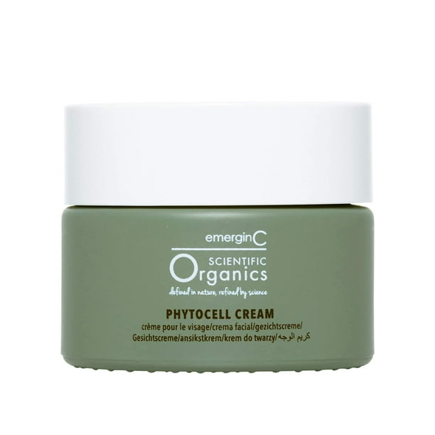 Crema hidratante facial EmergInc Scientific Organics Phytocell 50 ml