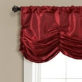 thumbnail image 2 of Lush Decor Estate Garden 18" x 42" Floral Red 3" Rod Pocket Single Valance, 2 of 4