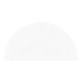 thumbnail image 5 of HOME WEAVERS Waterford Collection Cotton Slice Rug, 17" x 30", White, 5 of 7