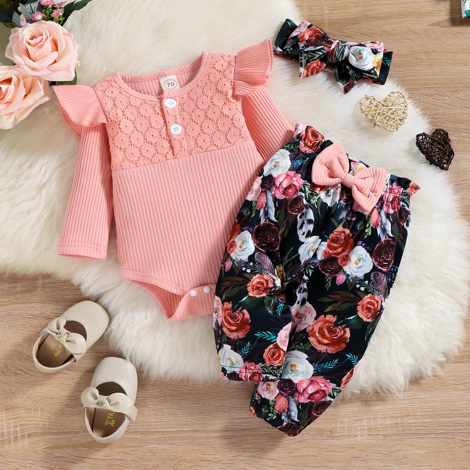 Baby girl clearance winter outfit sets