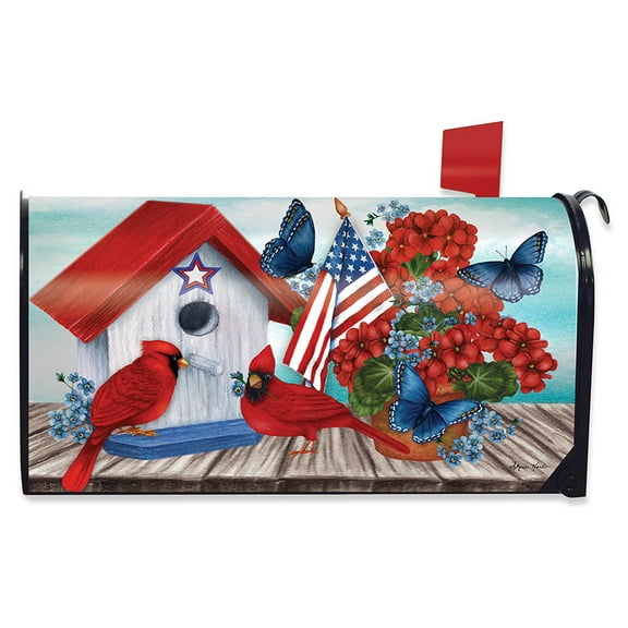Briarwood Lane American Cardinal Mailbox Cover