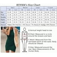 thumbnail image 5 of YAZI Women Casual Dress Crew Neck Ruched Summer Sleeveless Tank Bodycon Shirt Short Mini Dresses, 5 of 12