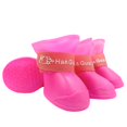 thumbnail image 5 of Paquete de 4 botas de lluvia para perros de silicona suave antideslizante impermeable Candy Jelly botas para mascotas resistentes al desgaste botas de silicona antideslizantes para perros Chihuahua m TUNC Sencillez, 5 of 5