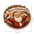 thumbnail image 2 of Santa Claus Christmas Carpet, Holiday Accent Rug, Soft Decorative Floor Mat, Seasonal Table And Sofa Area Carpet For Living Room Bedroom Entryway Festive Home Decor, 2 of 5