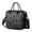 Black-147, variant on Celestial Voyager Insulated Lunch Box – Leakproof Dual Compartment Cooler Tote with Cosmic and Starry Night Patterns for Sci-Fi Enthusiasts