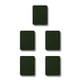 thumbnail image 2 of Parches para planchar Bearachild en blanco Kit de costura estilo Simple, 2 of 6