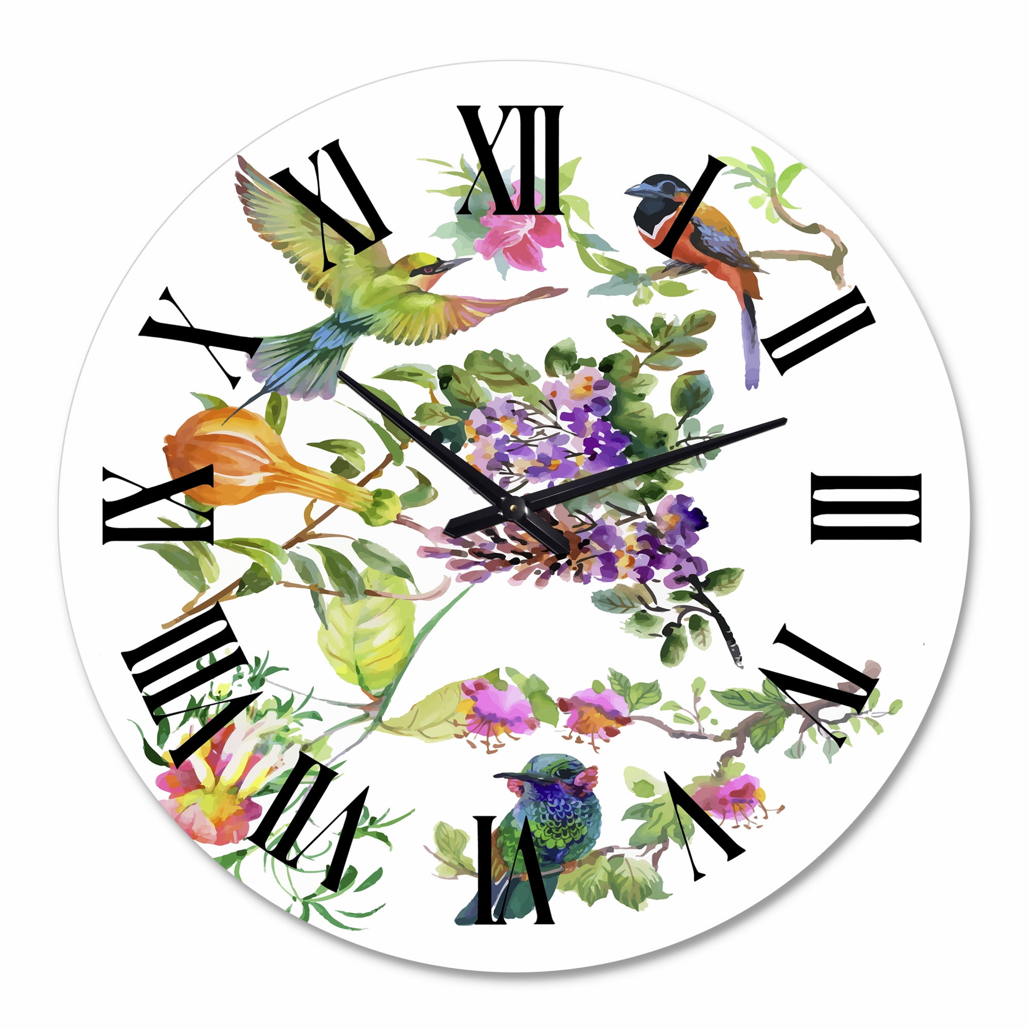 Designart 1 in Traditional Wall Clock